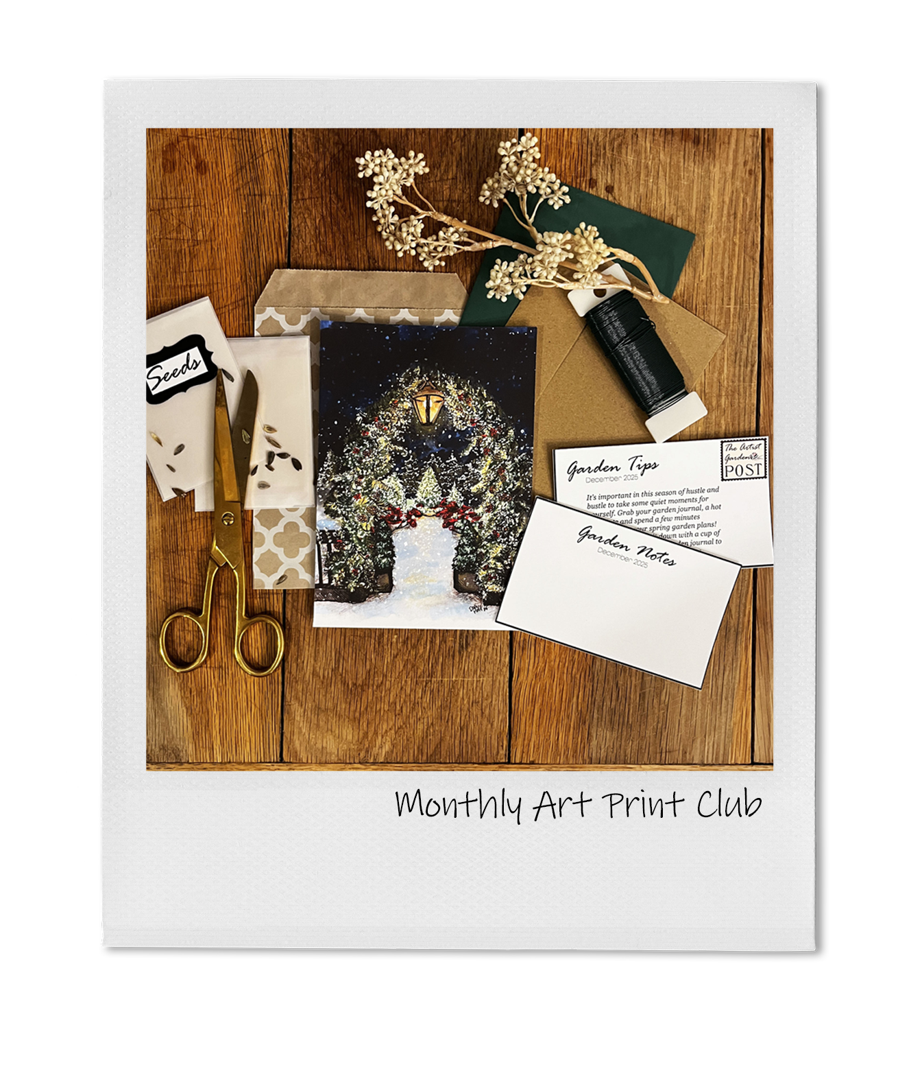The Artist Garden Post Print Club